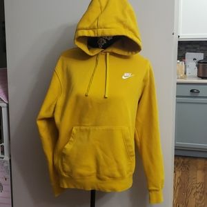 Yellow nike hoodie